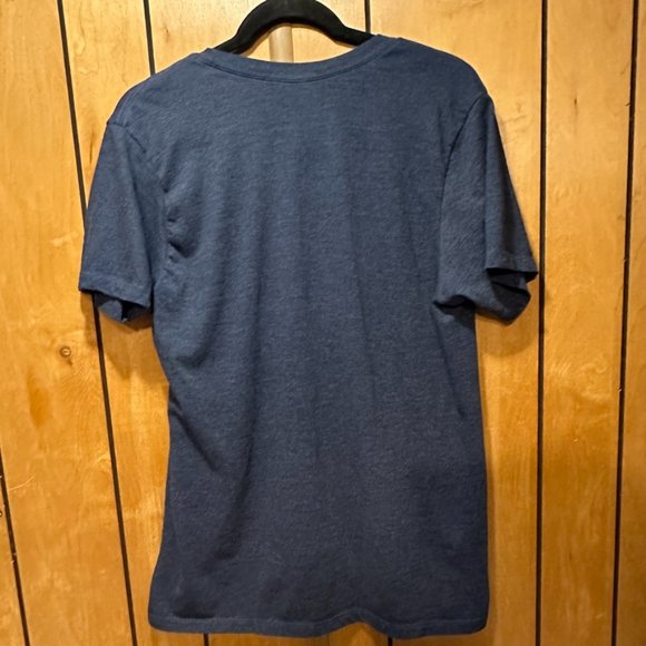 Sonoma Southwestern T-Shirt Cow Skull - Medium Blue - Cotton/Cotton Blend - Picture 2 of 4